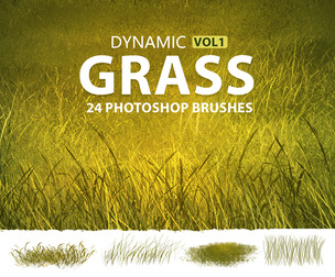 Grass Photoshop Brushes