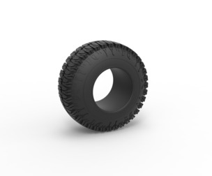 Offroad tire 101 Scale 1:25