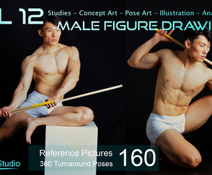 Male Figure Drawing - Vol 12