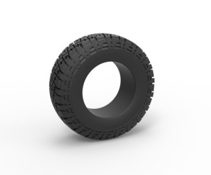 Offroad tire 102 Scale 1:25