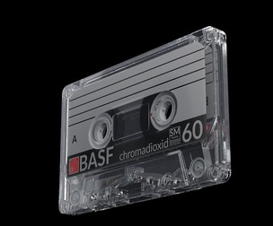 Audio Cassette Tape with Box