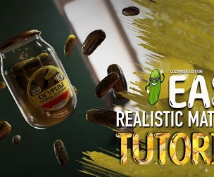 REALISTIC MATERIAL TUTORIAL NOMAD SCULPT (EN/RU)