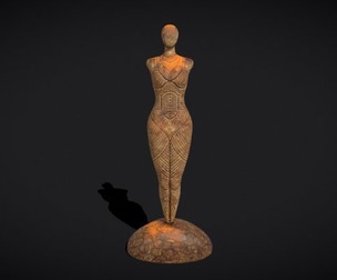 Pegan Fertility Statue