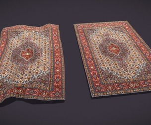 Persian Red Tapestry