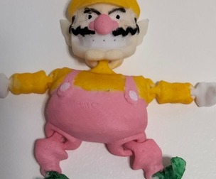 wario bross flexy easy print