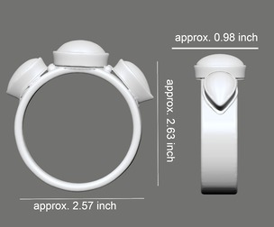 Medieval Ring 3D Printable