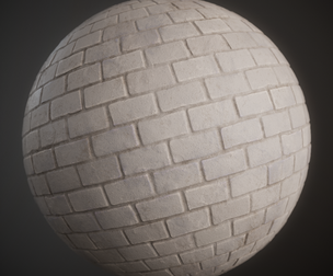 Brick Wall Painted