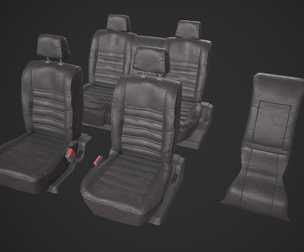Modular Car Seats Set