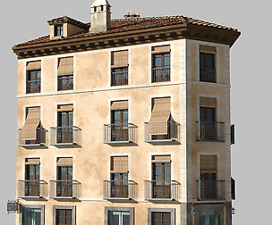 Old spanish house