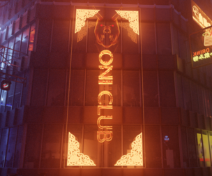 Neon SciFi Cyberpunk Signs