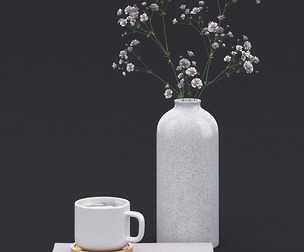 White Wild Flowers I