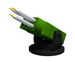 Missile Launcher Pen Holder Organizer