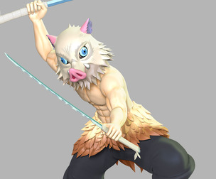 Demon Slayer - Inosuke Hashibira