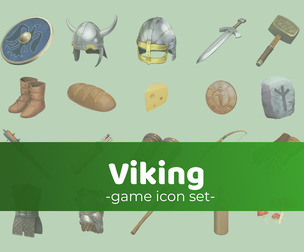 Viking - Game Icon Set
