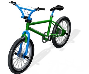BICYCLE 3D MODEL - OBJ - FBX