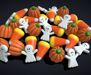 Ghost Candy Halloween Mix
