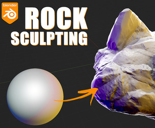 Rock Blender Sculpting Brushes Vol.2