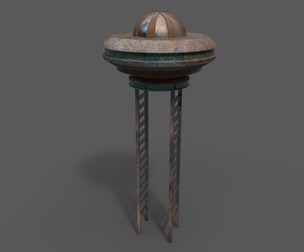 Tall Sci-Fi Building