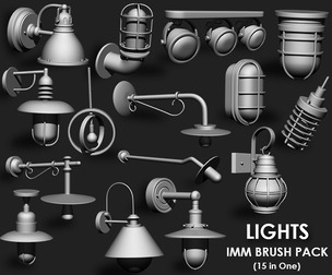 Lights IMM Brush Pack (15 in One)