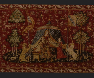 Ladyand Unicorn Carpet