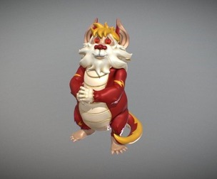 Snarf ThunderCats 3D print model