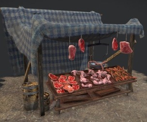 Medieval Meat Tent