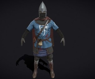 Medieval Guard Clothes