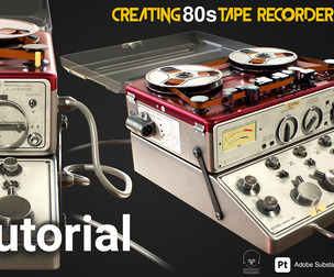 Creating 80s Tape Recorder from Start to Finish