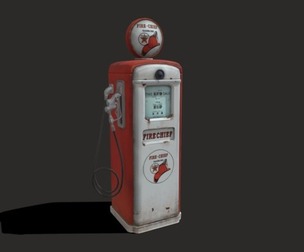 Vintage Gas Pump