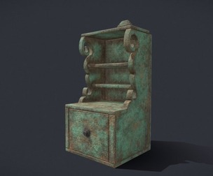 Medieval Style Storage Box