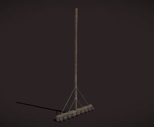 Medieval Style Rake