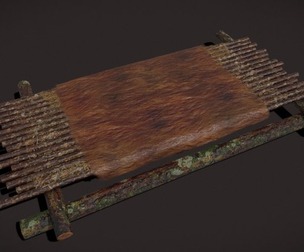 Medieval Floor Bed