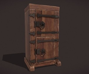 Medieval Style Wardrobe