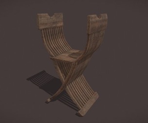 Medieval Folding Chair