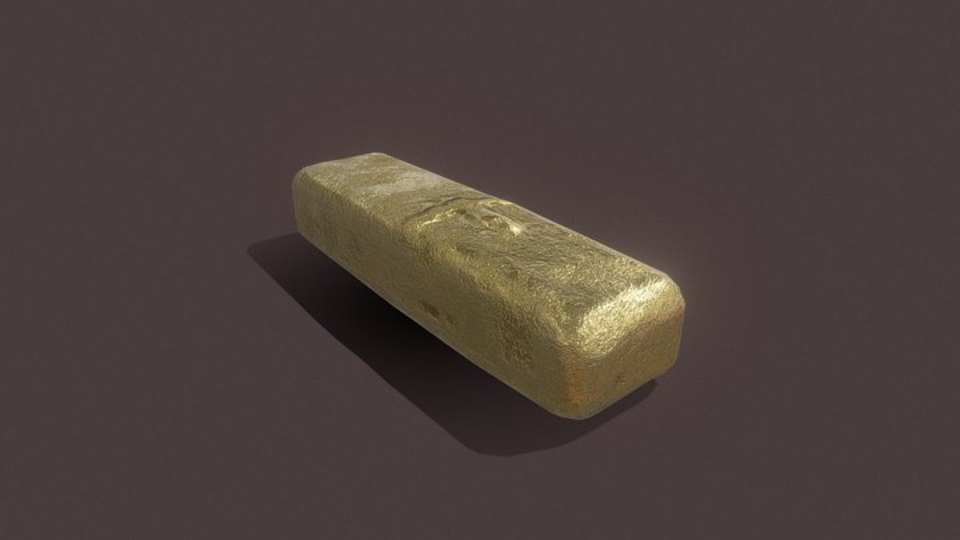 Gold Ingot Small