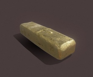 Gold Ingot Small