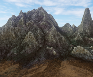 Mountain Landscape Rocky