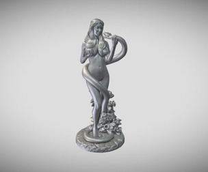 Eva statue 3d Model for 3DPrint