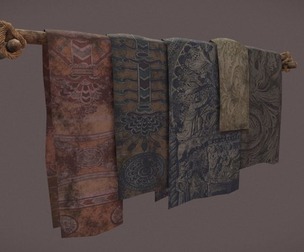 Medieval Blanket Hanger