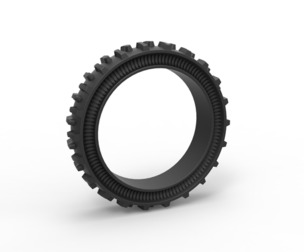 Tractor Cup tire Version 2 Scale 1:25