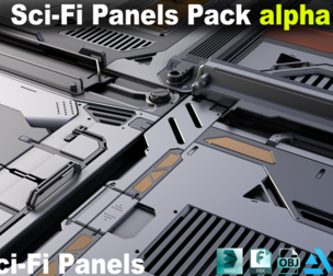 Sci-Fi Panels Pack vol 6