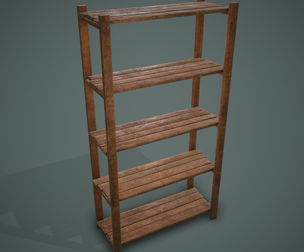 Wooden Shelves
