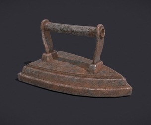Medieval Clothes Iron