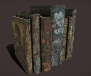 Medieval Books Row3 Design3