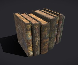 Medieval Books Row2 Design2