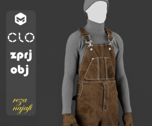 Fishing clothes for marvelous designer