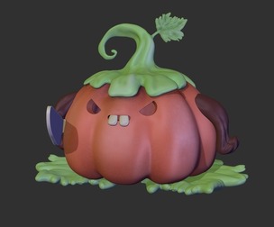 HALLOWEEN SCARY PUMPKIN