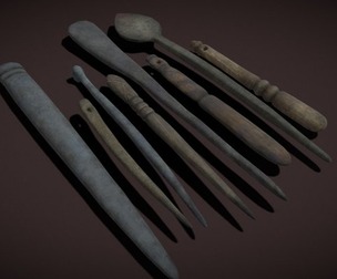 Medieval Needles Makeup and Pieces