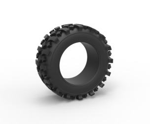 Offroad tire 105 Scale 1:25