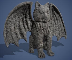 Cat Gargoyle